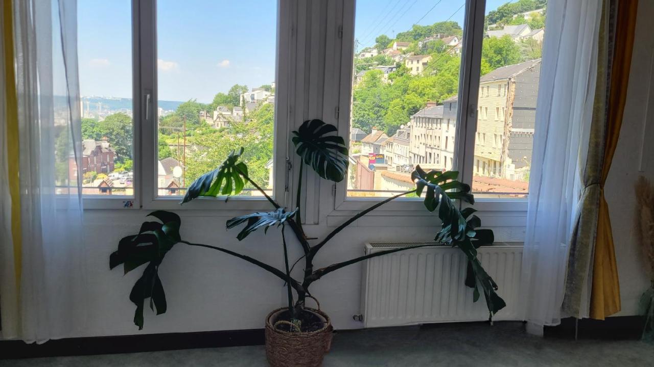 Charmante Villa Familiale A Rouen Bonsecours 외부 사진
